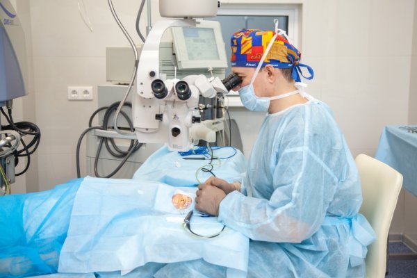 Хирургическое лечение глаукомы методом НГСЭ